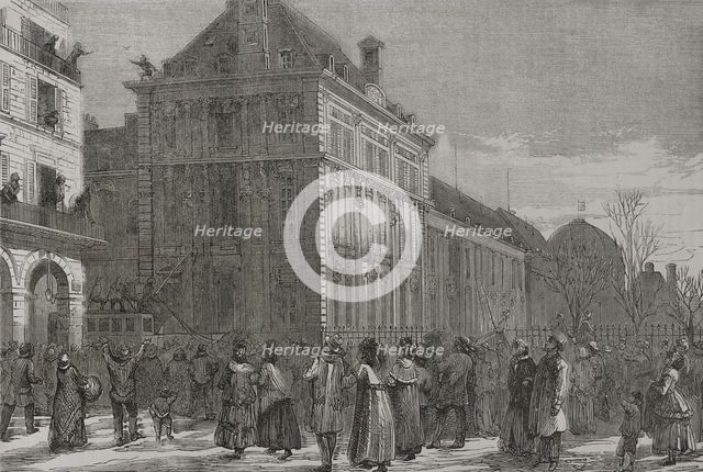 Franco-Prussian War (1870-1871): Siege of Paris (19 September 1870 to 28 January 1871), 1871. Creator: Unknown.