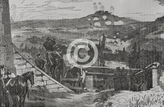Franco-Prussian War (1870-1871): Siege of Paris (19 September 1870 to 28 January 1871), 1871. Creator: Unknown.