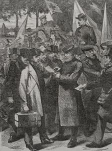 Franco-Prussian War (1870-1871): Siege of Paris (19 September 1870 to 28 January 1871), 1871. Creator: Unknown
