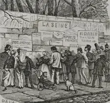 Franco-Prussian War (1870-1871): Siege of Paris (19 September 1870 to 28 January 1871), 1870. Creator: Joaquín Sierra y Ponzano