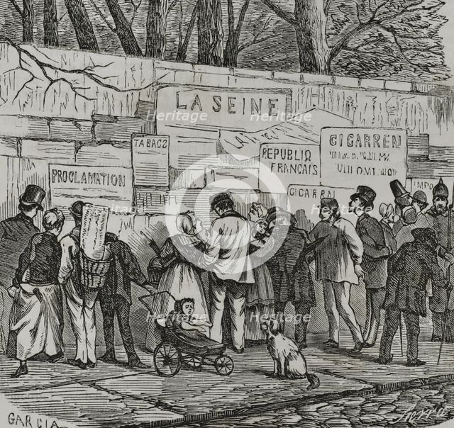 Franco-Prussian War (1870-1871): Siege of Paris (19 September 1870 to 28 January 1871), 1870. Creator: Joaquín Sierra y Ponzano.