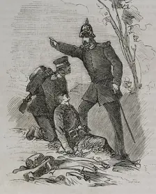 Franco-Prussian War (1870-1871): Prussian Military Medical Corps doctor, 1870. Creator: Unknown