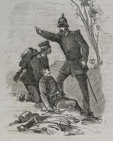Franco-Prussian War (1870-1871): Prussian Military Medical Corps doctor, 1870. Creator: Unknown