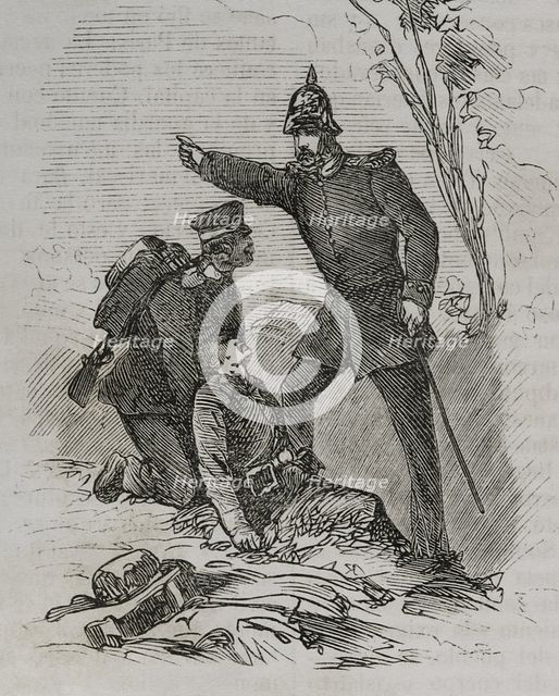 Franco-Prussian War (1870-1871): Prussian Military Medical Corps doctor, 1870.  Creator: Unknown.