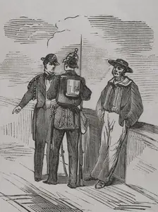 Franco-Prussian War (1870-1871): Prussian squadron seamen, 1870. Creator: Unknown
