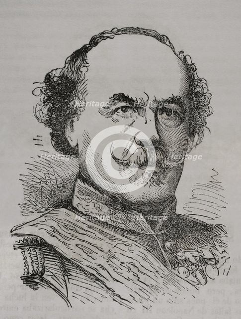 François Certain de Canrobert (1809-1895), Marshal of France, 1870.  Creator: Unknown.