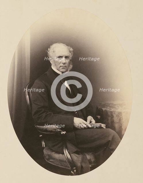 François Chaumont, about 1855. Creator: John Moffat.