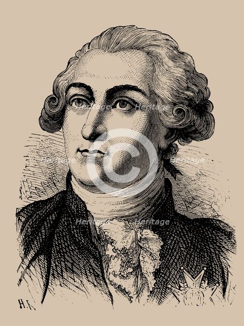 François-Claude-Amour, Marquis de Bouillé (1739-1800), 1889.