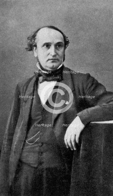 Francois Clement Sauvage, French engineer and politician, 1854. Artist: Unknown