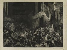 François Antoine de Boissy d'Anglas saluting Jean Féraud's head during the Prairial uprising