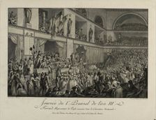 François Antoine de Boissy d'Anglas saluting Jean Féraud's head during the Prairial uprising