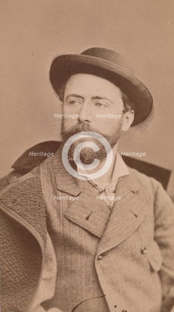 [Francois Adolphe Grison], 1860s. Creator: Emile Schweitzer.