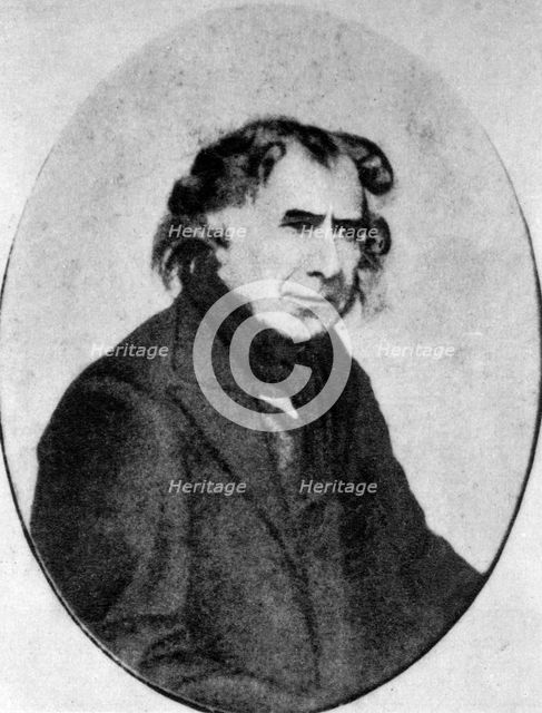 Francois Arago, French scientist and statesman, 1853. Artist: Unknown
