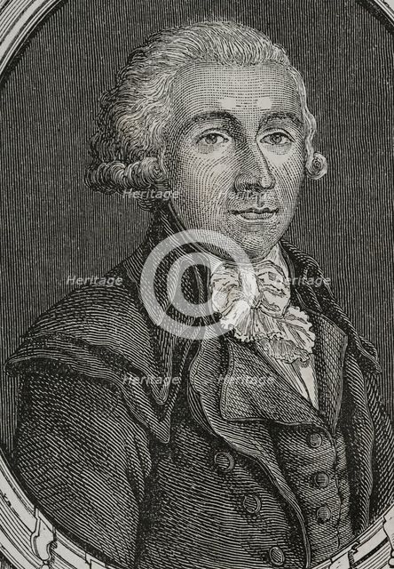 François Buzot, (François Nicolas Léonard Buzot), (1760-1794), French politician, 1876.  Creator: Unknown.