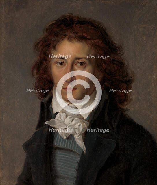 François Gérard (1770-1837), later Baron Gérard, ca. 1790. Creator: Antoine-Jean Gros.