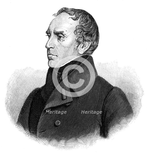 François Guizot (1787-1874), French historian, orator and statesman, 1900.Artist: Delaroche