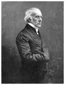 Francois Guizot, French historian, orator and statesman, c1845-1874