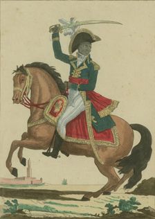 François-Dominique Toussaint Louverture (1743-1803), c.1800. Creator: Anonymous