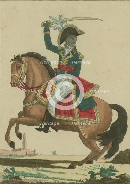 François-Dominique Toussaint Louverture (1743-1803), c.1800. Creator: Anonymous.