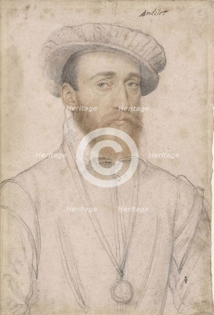 François de Coligny d'Andelot, ca 1555.