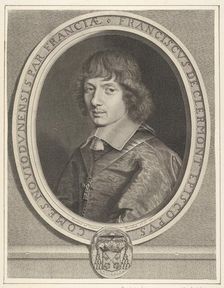 François de Clermont-Tonnerre, ca. 1655. Creator: Robert Nanteuil