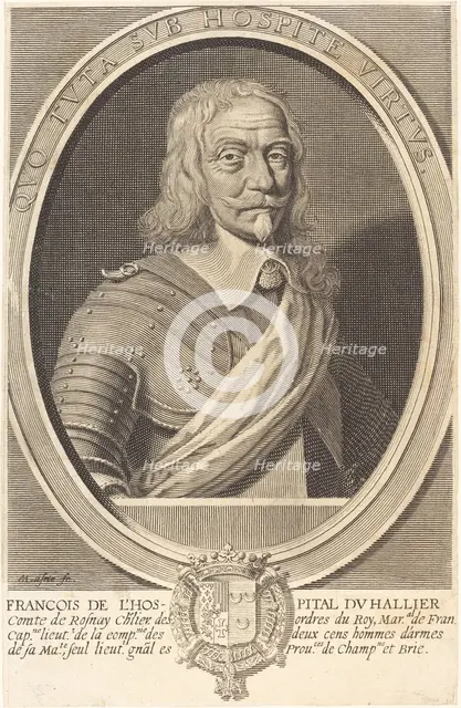 François de l'Hospital du Hallier. Creator: Michel Lasne.