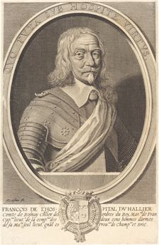 François de l'Hospital du Hallier. Creator: Michel Lasne