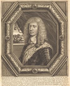 François de Vendôme, Duke of Beaufort. Creator: Balthasar Moncornet