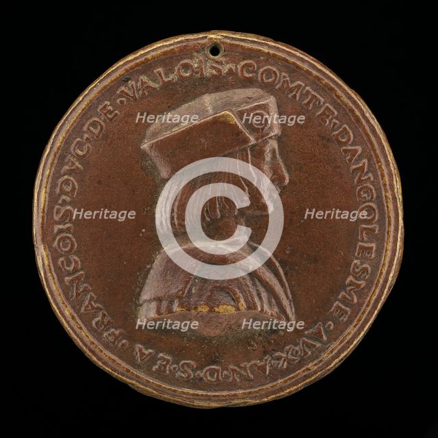 François, Duke of Valois, 1494-1547, afterwards François I, King of France 1515 [obverse], 1504. Creator: Giovanni Candida.