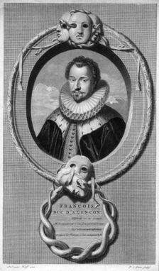 Francois, Duke of Alencon.Artist: Gunst