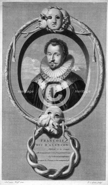 Francois, Duke of Alencon.Artist: Gunst