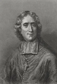 François Fénelon, (1651-1715), French theologian, Catholic bishop, poet and writer, 1856. Creator: Charles Geoffroy