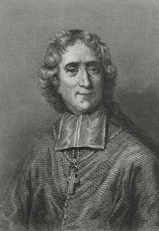François Fénelon, (1651-1715), French theologian, Catholic bishop, poet and writer, 1856. Creator: Charles Geoffroy