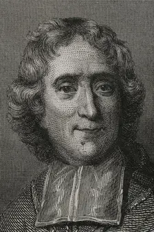 François Fénelon, (1651-1715), French theologian, Catholic bishop, poet and writer, 1856. Creator: Charles Geoffroy