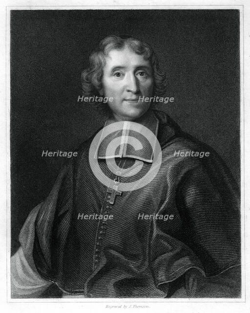 Francois Fenelon, French Roman Catholic theologian, poet and writer, (1833).Artist: J Thomson