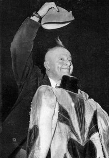Francois Fratellini, French circus clown, 1938