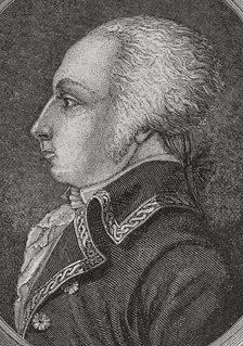 François Kellermann (François Christophe de Kellermann) (1735-1820), French military, 1876. Creator: Pannemaker