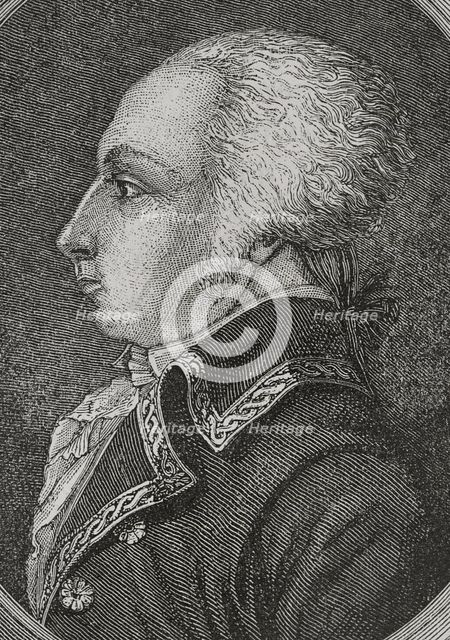 François Kellermann (François Christophe de Kellermann) (1735-1820), French military, 1876.  Creator: Pannemaker.