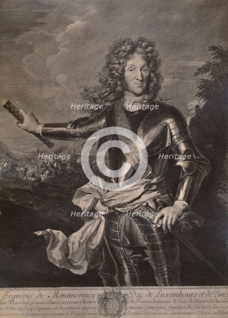 Francois Henri de Montmorency-Boutteville, Duke of Luxembourg, French general, c17th century (1894). Artist: Cornelis Vermeulen.