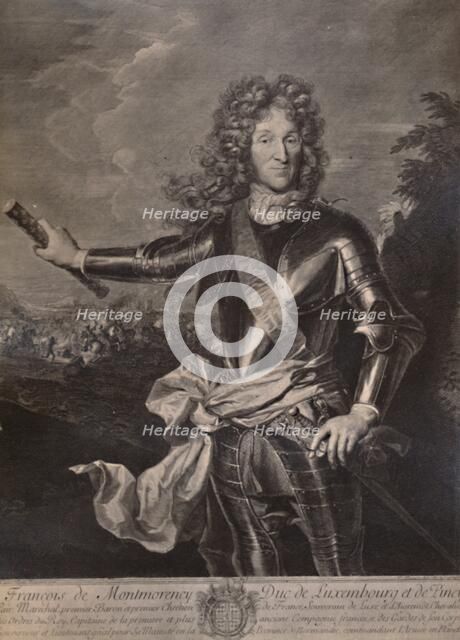 Francois Henri de Montmorency-Boutteville, Duke of Luxembourg, French general, c17th century (1894). Artist: Cornelis Vermeulen.
