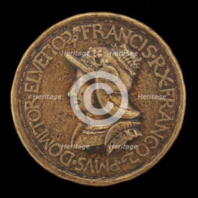 François I, 1494-1547, King of France 1515 [obverse], 1515 or after. Creator: Unknown.
