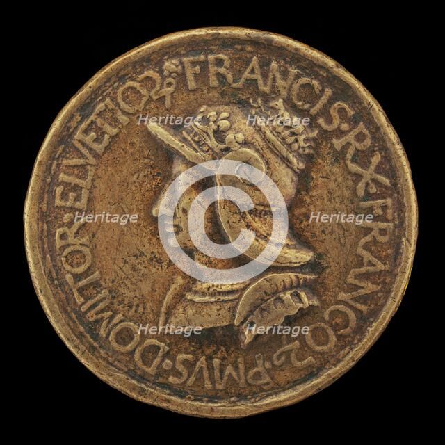 François I, 1494-1547, King of France 1515 [obverse], 1515 or after. Creator: Unknown.