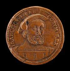 François I, 1494-1547, King of France 1515 [obverse], 16th century. Creator: Unknown
