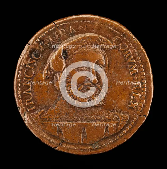 François I, 1494-1547, King of France 1515 [obverse], 16th century. Creator: Unknown.