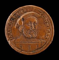 François I, 1494-1547, King of France 1515 [obverse], 16th century. Creator: Unknown