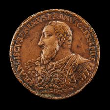 François I, 1494-1547, King of France 1515, probably 1538/1544. Creator: Matteo dal Nassaro