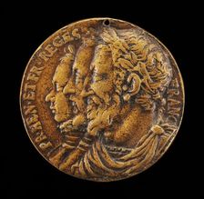 François I, Henri II, and François II, Kings of France 1515-1547, 1547-1599, and 1599-1560, 1559/156 Creator: Unknown