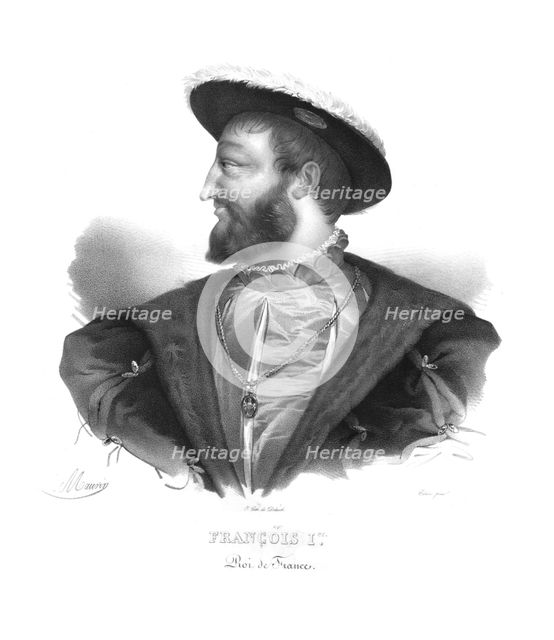 'François Ier. Roi de France', King Francis I of France, (c1820s). Artist: Maurin.