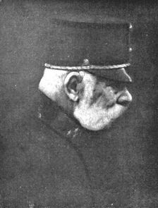 Francois-Joseph a la veille de la guerre. Photographie publiee en 1re page de... 1914 (1916). Creator: Unknown