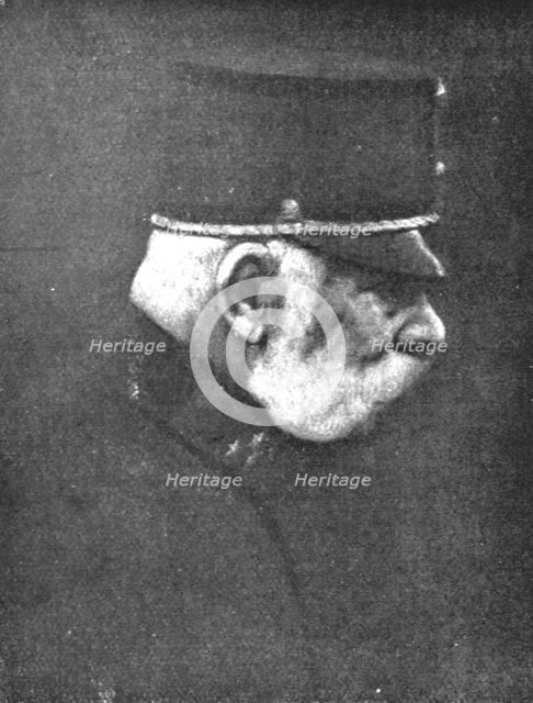 'Francois-Joseph a la veille de la guerre. Photographie publiee en 1re page de...', 1914 (1916). Creator: Unknown.